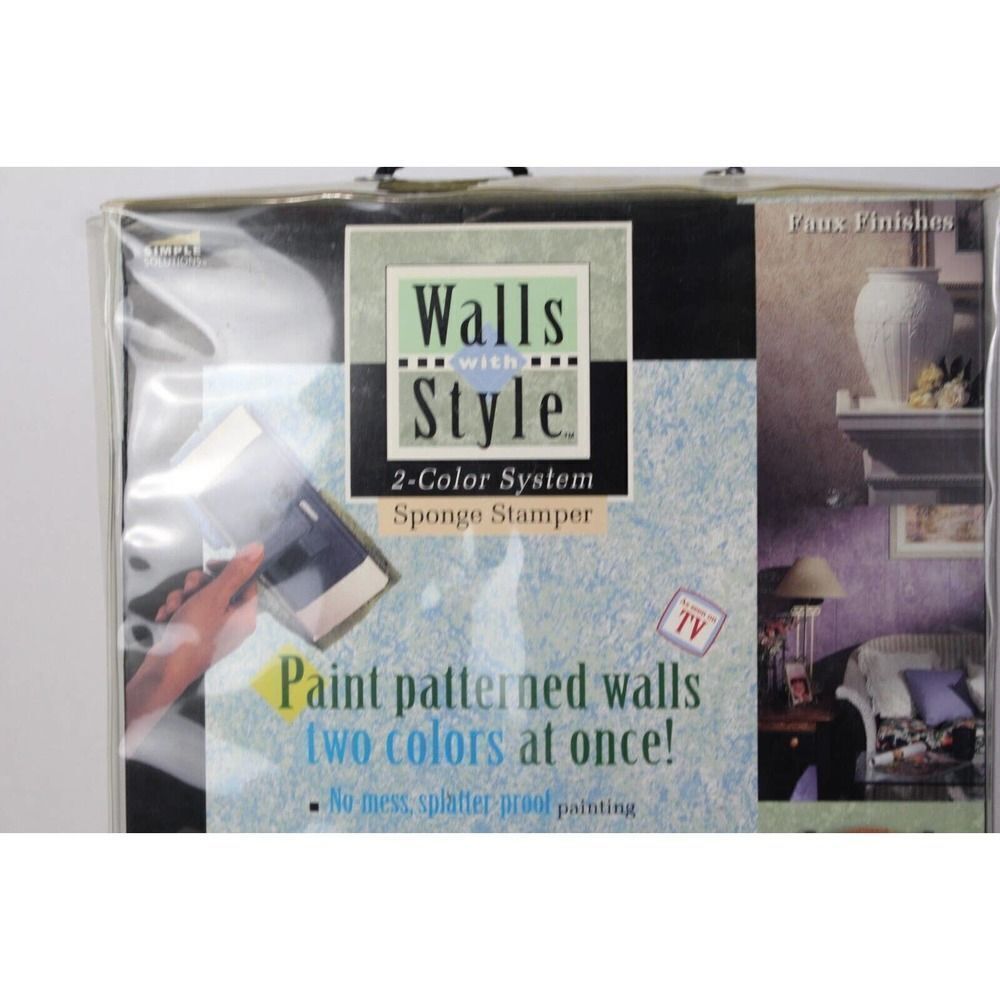 Walls with Style 2-Color System Sponge Stamper - Picture 2 of 5